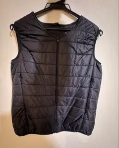 adotoro ブラック ダウンベスト