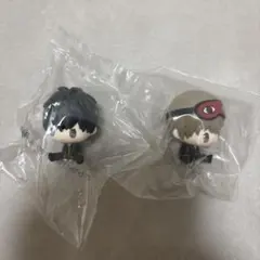 銀魂　一番くじ　プニービーンズフィギュア　沖田　土方
