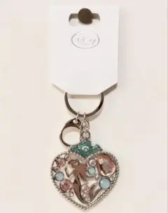 アリエル　キーホルダー　ハート