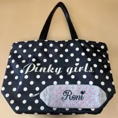 Pinky girls ドット柄 トートバッグ RONI スウェットペンポーチのサムネイル