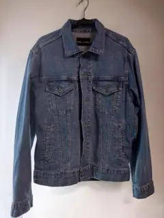 【ユニクロ】メンズライトブルーデニムジャケット Lサイズ