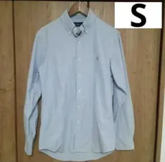 RALPH LAUREN ボタンダウンシャツ　ライトブルー　Sサイズ