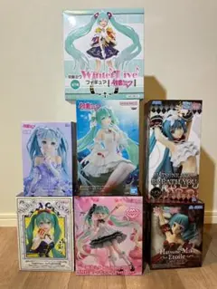 【新品未開封】初音ミク　フィギュア７体セット