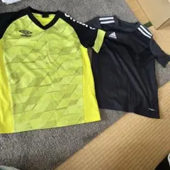 Umbro adidas 140cm サッカーシャツセット