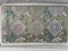 花柄ダイヤモンド模様 袋帯