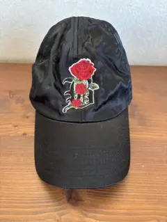新品タグ付✨ Ed Hardy スカル刺繍 キャップ 帽子 ハート 黒 y2k