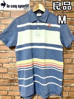 【24時間以内/匿名配送】ルコックゴルフ メンズ 半袖 ポロシャツ Mサイズ