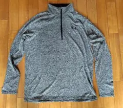 Under Armour ハーフジップ長袖シャツ グレー　Mサイズ