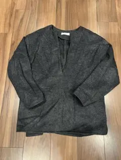 GREEN LABEL RELAXING ダークグレー トレーナー