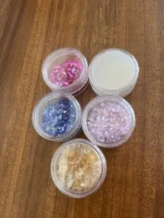 ネイルアート、レジン用 5個セット