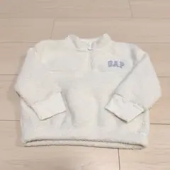 babyGAP ベビーギャップ ボア ハーフジップ トレーナー 90cm