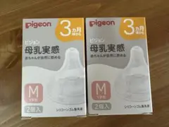 未使用 母乳実感　乳首　Mサイズ 2箱(4個)