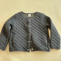 PETIT BATEAU キルティング カーディガン 104cm