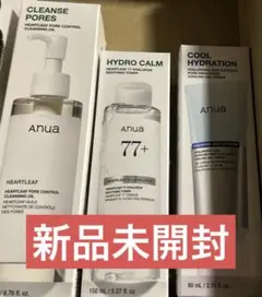 新品未開封anua アヌアスキンケア　3点セットのサムネイル