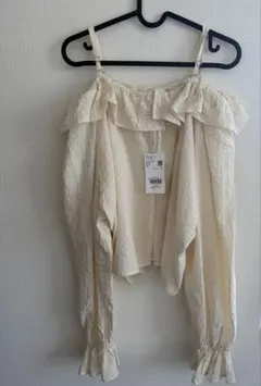 ローリーズファーム2wayフリルブラウス 長袖 新品
