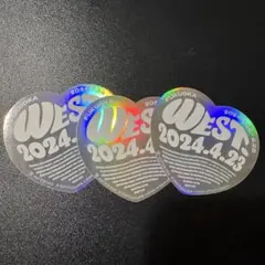 WEST. 会場限定ステッカー 福岡