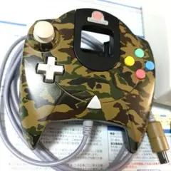 ドリームキャスト コントローラー カーキ 迷彩 カモフラージュ パッド