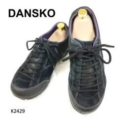 ダンスコ　ペイズリー　ビブラム製ソール　ウォータープルーフ　EU39　ブラック