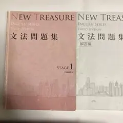 NEW TREASURE 英語シリーズ 文法問題集 ステージ1