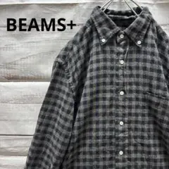 BEAMS+ ネルシャツ 日本製 定番 シンプル M
