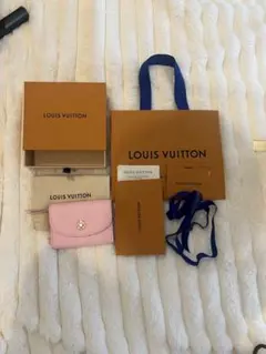 LOUIS VUITTON ポルトモネ・ロザリ コットンキャンディピンクのサムネイル