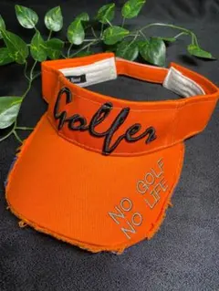 ★新品未使用★ バーディーハント　バイザー　ロゴ入り　ゴルフ
