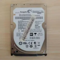 Seagate　HDD　2.5インチ　SATA　500GB　「正常」判定