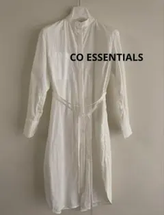 【美品】 CO ESSENTIALS 高品質シャツワンピース