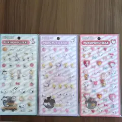PEANUTS PUKUPUKU SEAL 3枚セット