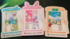 ミニゲーム ポケモン ホログラフ ステッカー クワッス ニンフィア モクロー