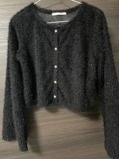 ブラックカーディガン