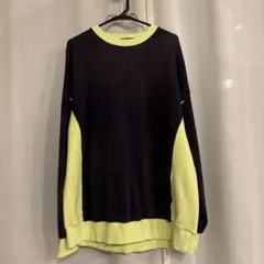 チャオパニック　リプロダクションレーベル　リブ切替プルオーバー