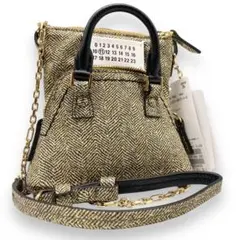 新品■メゾンマルジェラ　5AC　ベビージャガード　2WAYバッグ　タグ付き