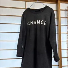 中古、ロゴトレーナー、グレー、サイズM〜L