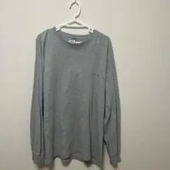 TOMMY HILFIGER グレー長袖ロンT L