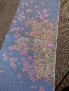 新品　　帯揚げ　　桜柄