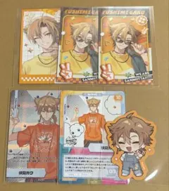 にじさんじ 伏見ガク チェキ カード ステッカー