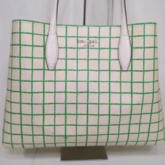kate spade オールデイ テニス チェック ラージ トート