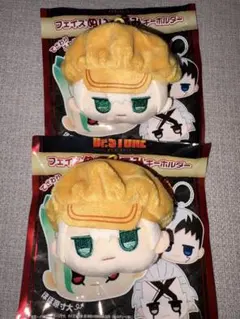 Dr.STONE 100均 ダイソー フェイスぬいぐるみ キーホルダー 羽京