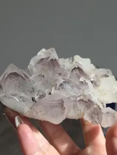フローライト 水晶 鉱物 標本 原石 178グラム がくあじさい - メルカリ