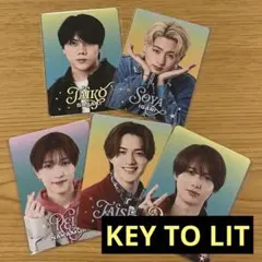 ジュニア KEY TO LIT キテレツ プロフィールカード プロカ