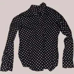 BLACK COMME des GARÇONS ドット柄 長袖シャツ 00'sのサムネイル