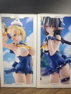 ファンタシースターオンライン2 涼風のジェネ/蒼海のアネット フィギュアセット