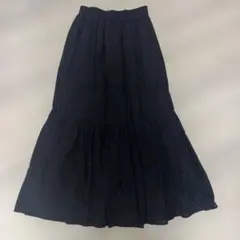 B:MING by BEAMS ロングスカート ブラック Sのサムネイル