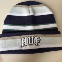 HUF ストライプニット帽