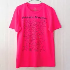 北海道マラソン 2019 スボルメ Tシャツ Lサイズ　星柄のサムネイル