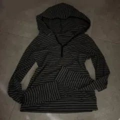 y2k ボーダー ロック NANA ロンt　ダークコア　平成ギャル　パンク