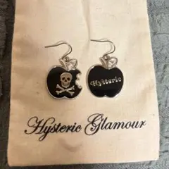 片耳のみ】HYSTERIC GLAMOUR アップル スカル ピアス - メルカリ