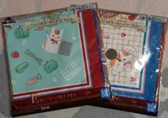 一番くじ 夏目友人帳 ～ニャンコ先生のまんぷくビストロ～Ｅ賞テーブルナプキン２種