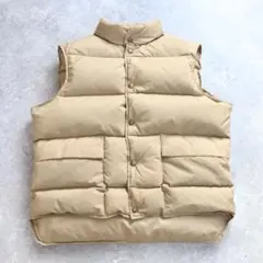 レアカラー USA製 80s L.L. Bean エルエルビーン ダウンベストL